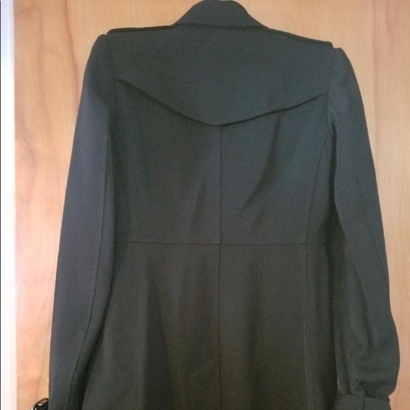 AUTHENTIC BURBERRY BLACK TRENCH COAT - Picture 7 of 7